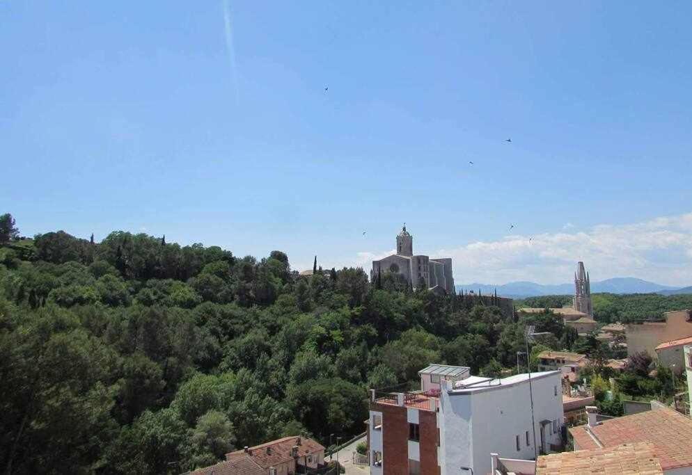 Apartamento Con Increibles Vistas Y Terraza Χιρόνα Εξωτερικό φωτογραφία